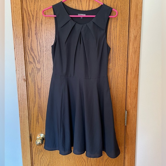 Express Classic Fit & Flare Dress - Picture 1 of 4